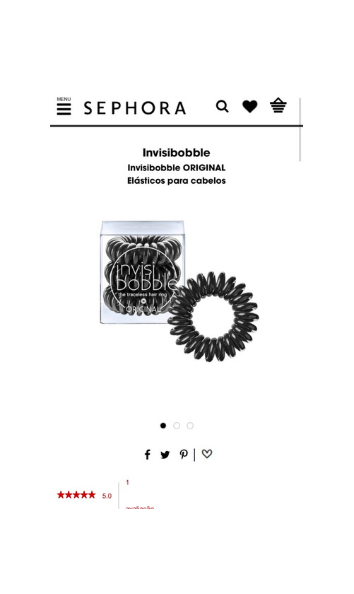 Products Invisibobble normal preto 