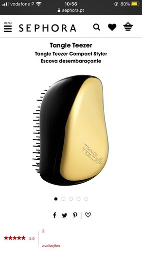 Tangle-teezer escova tamanho viagem