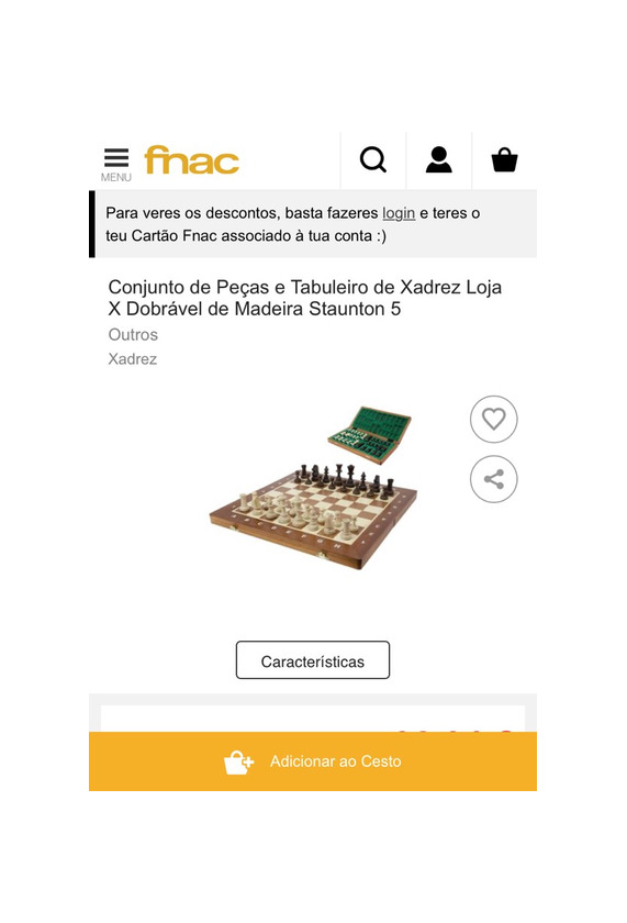 Productos Xadrez