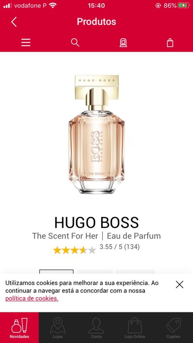 Productos Hugo Boss the scent 