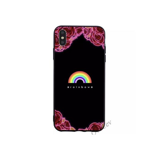 Capa Rainbow w/ roses