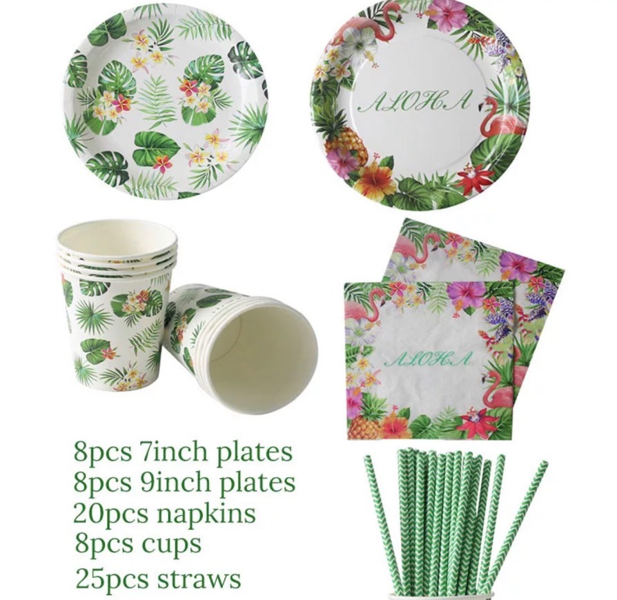 Social Decoração tropical para festa