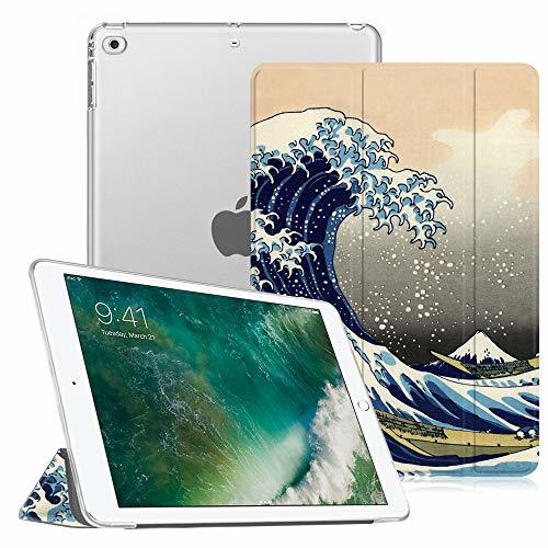 Electrónica Fintie Funda para iPad 2018/2017 - Trasera Transparente Mate Carcasa Ligera con