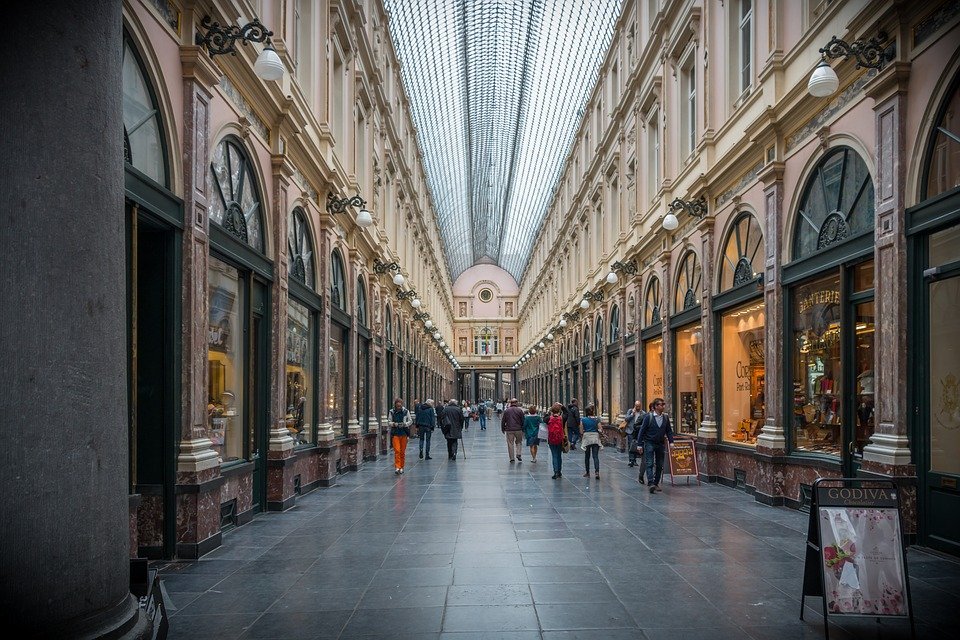 Lugar Galerías Reales Saint Hubert