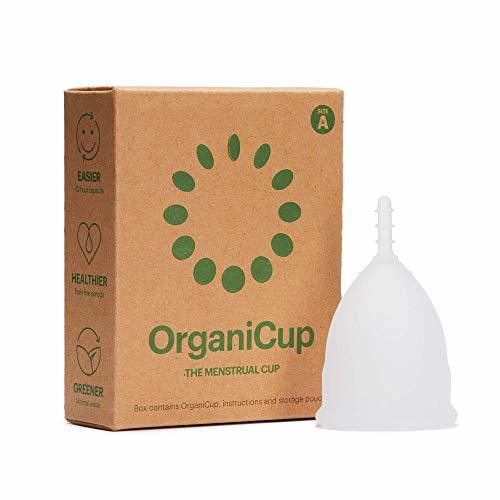 Belleza Copa menstrual OrganiCup - Talla A/pequeña - Ganadora del los AllergyAwards 2019