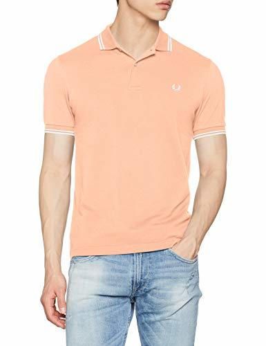 Fred Perry Twin Tipped Shirt Polo, Rosa