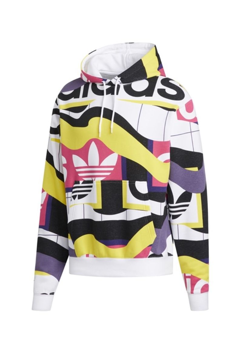 Moda Adidas Originals Catalog Print Hoodie (multicolor