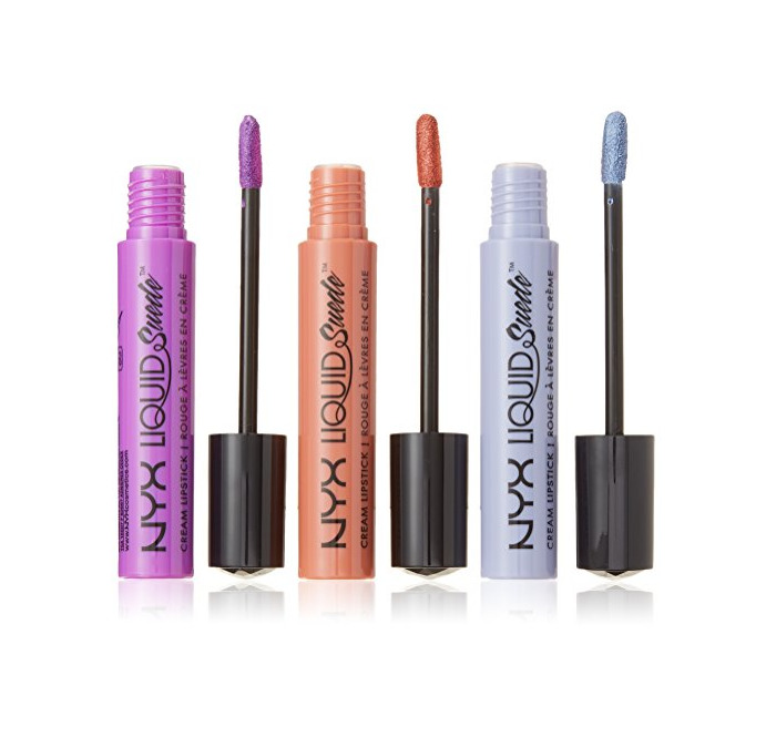 NYX Liquid Suede Cream Lipstick Gift Set 05 - 3x4ml Run The