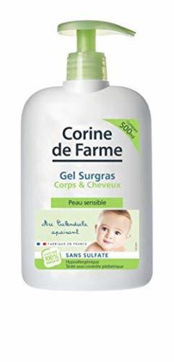 Corine de Farme Gel Lavant surgras cuerpo/cabello AU Calendula 500 ml