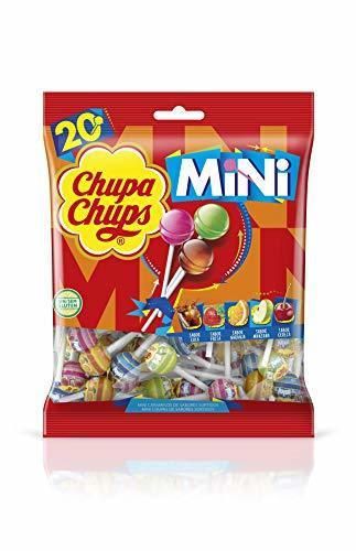 Mini Chupa Chups Caramelo con Palo de Sabores Variados