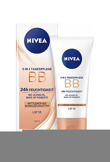 Nivea Diarios Esenciales BB Cream 5 en 1 Beautifying Crema hidratante con