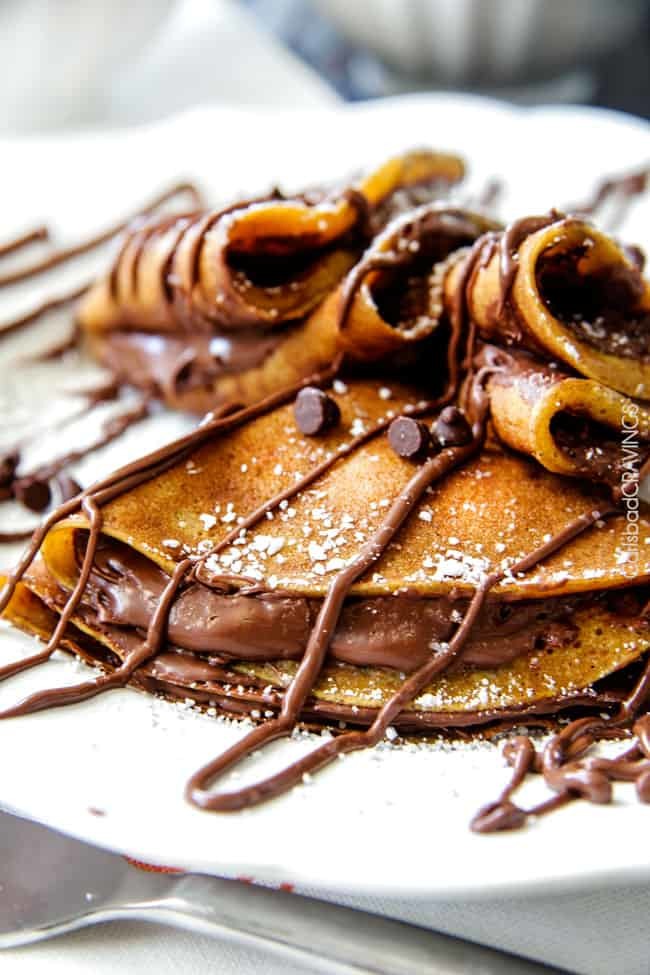 Moda Crepe com nutella