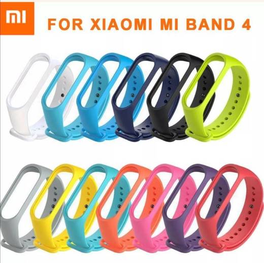 Pulseiras de silicone para mi band 4