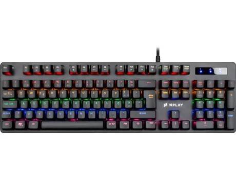 Moda Teclado Gaming NPLAY Conquer 2.0 (Mecânico) 