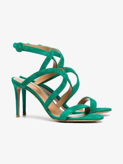 Social Sandálias verdes 