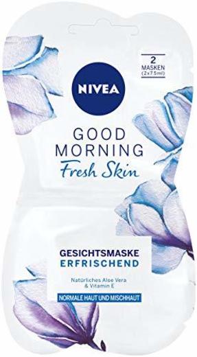 Nivea Good Morning Fresh Skin Máscara Facial, 12 unidades
