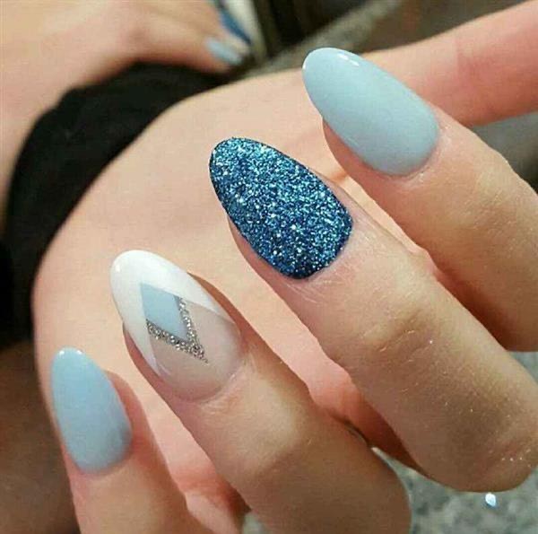 Unhas azuis