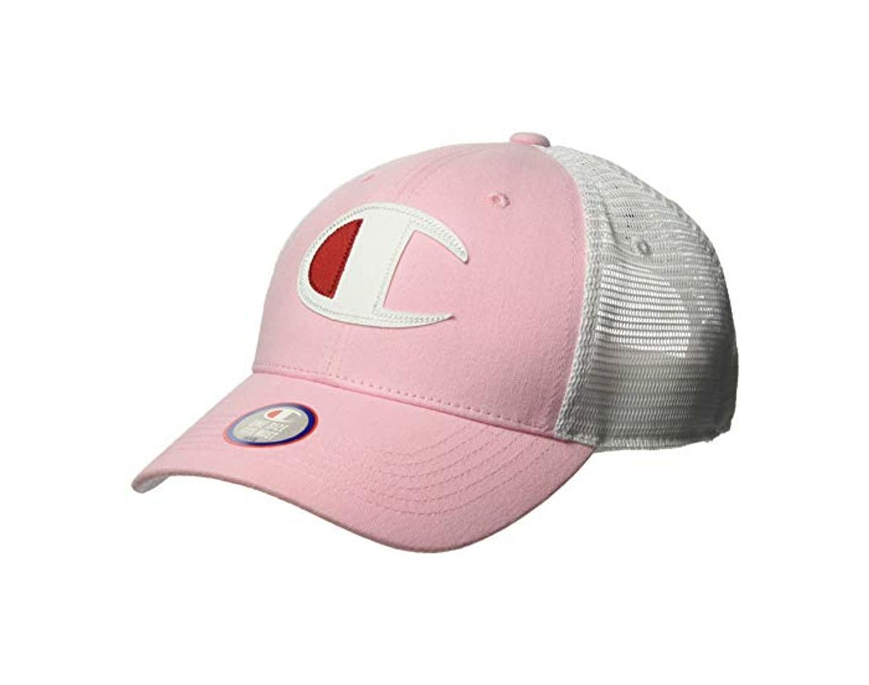 Moda Champion LIFE Twill Mesh Dad Cap Gorra de béisbol, Rosa Caramelo