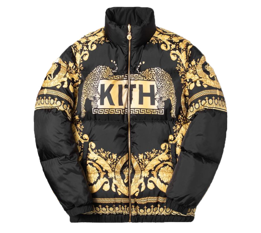 Kith x Versace Reversible Down Jacket Black 