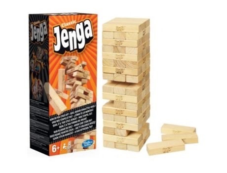 Moda Jogo de Quebra-Cabeças HASBRO Jenga