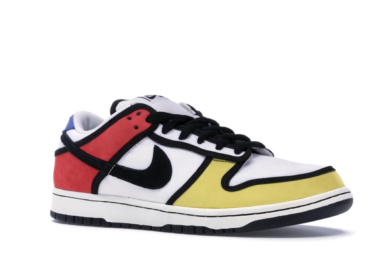 Social Nike Dunk SB Low Piet Mondrian 