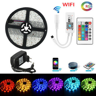 Fashion Led 20M Rgb casa inteligente WiFi Strip Light App Controle l