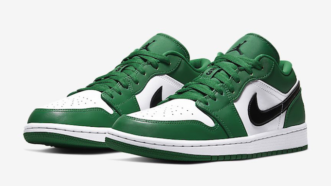 Fashion Nike Jordan 1 Low Pine Green 