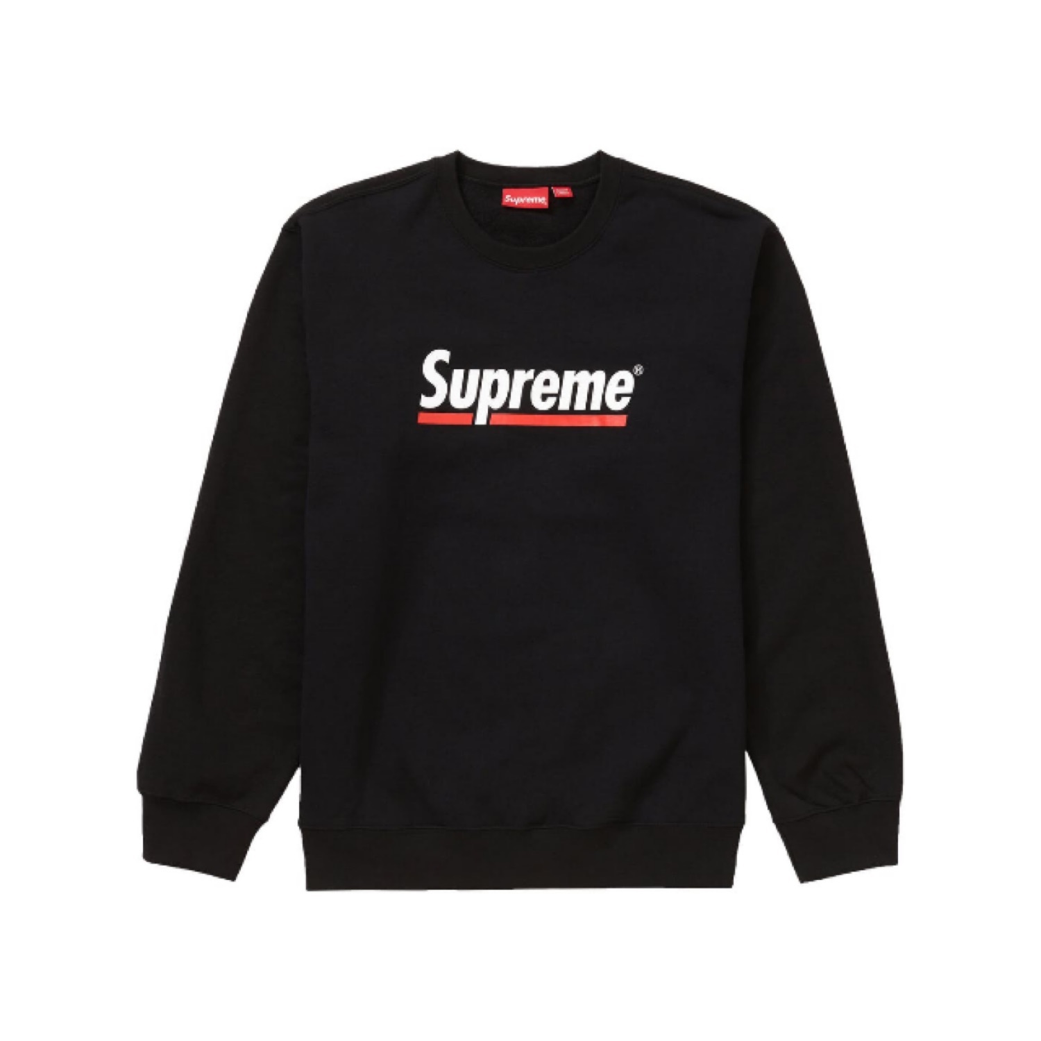 Moda Supreme Underline Crewneck Black 