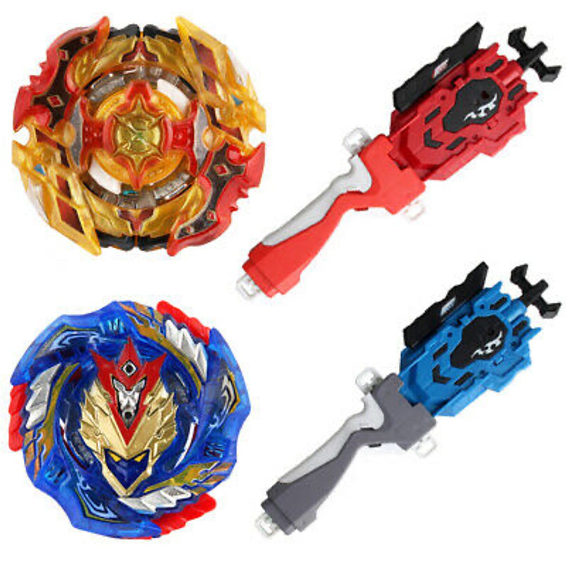 Moda Beyblade CHO Z SPRIGGAN B-128+B-88+B -123+ Valkyrie B-127+B-