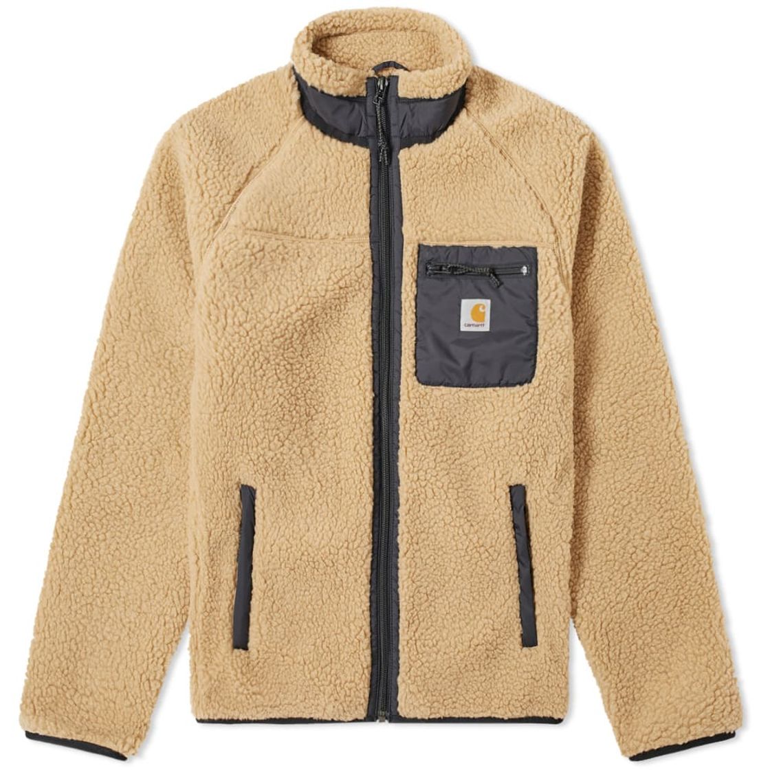 Moda Carhartt WIP Prentis Fleece Jacket Dusty Hamilton Brown