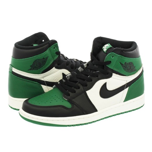 Nike Jordan 1 Retro High Pine Green Black 