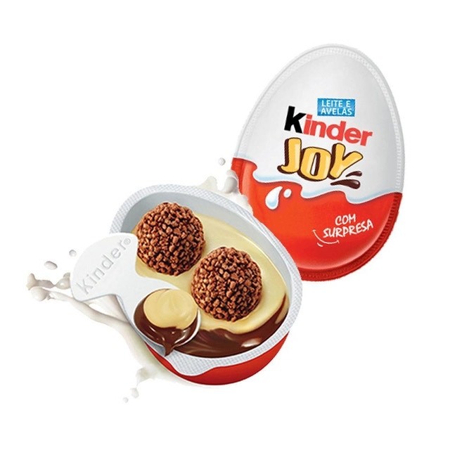 Fashion Ovo de Chocolate Leite com Surpresa Kinder Joy