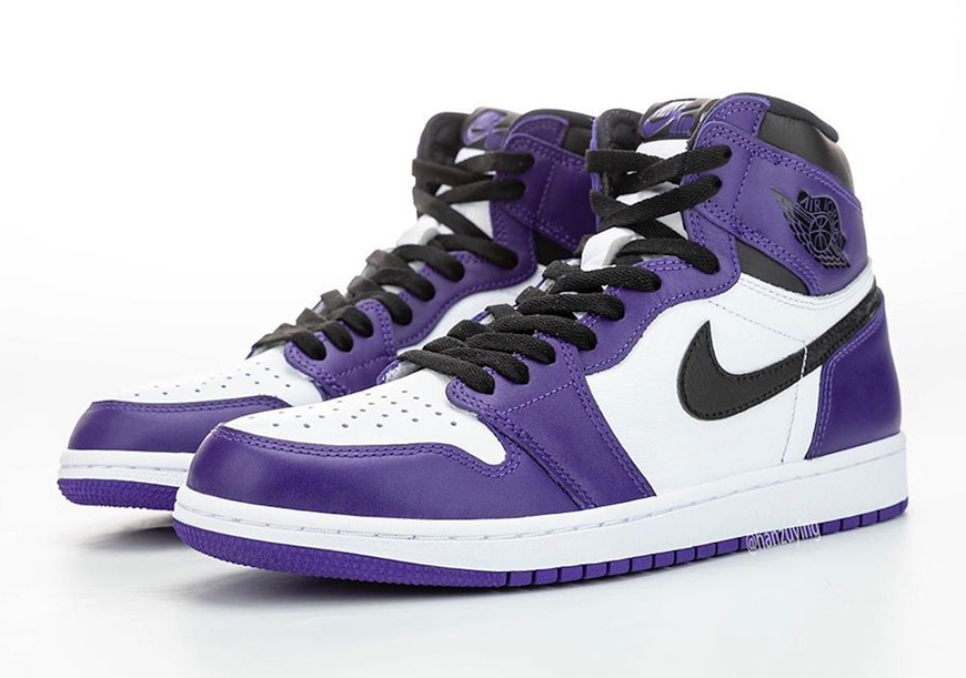 Moda Jordan 1 Retro High Court Purple White 