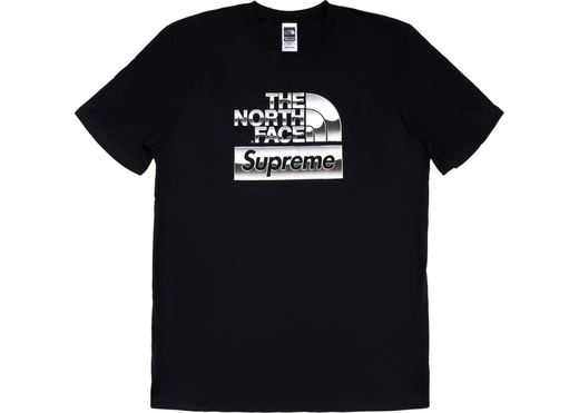 Supreme The North Face Metallic Logo T-Shirt Black - SS18 - StockX