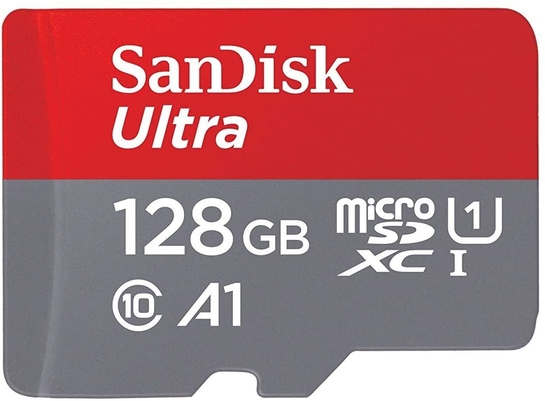 Moda Cartão Memória Micro SDXC SANDISK 128GB Ultra A1 100MB/s