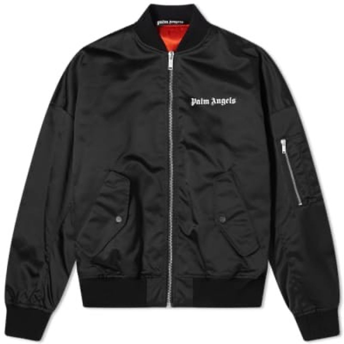 Moda Palm Angels Oversized Logo Bomber Black | END.