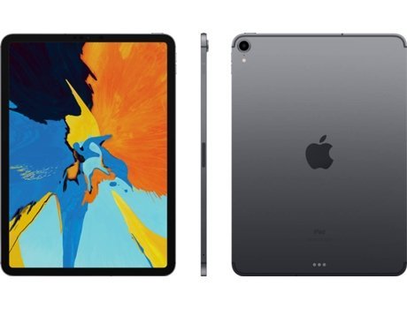 Moda iPad Pro 2018 APPLE 11'' - 64 GB - Wi-Fi - Cinzento Sideral 