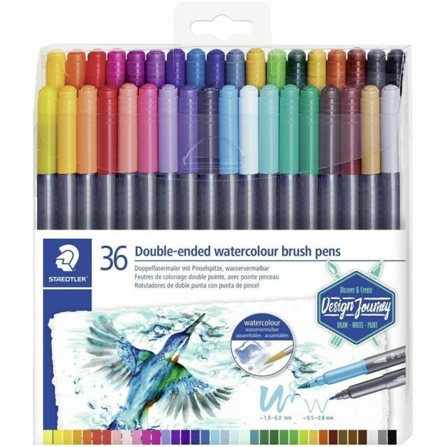 Product canetas staedtler double-ended watercolor brush pen