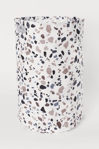 Productos Patterned laundry basket