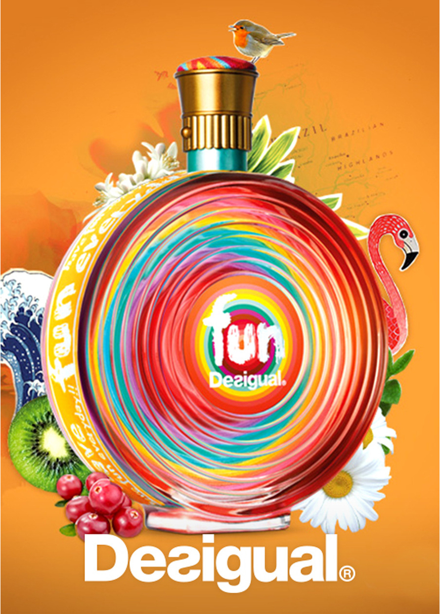 Social Perfume desigual fun