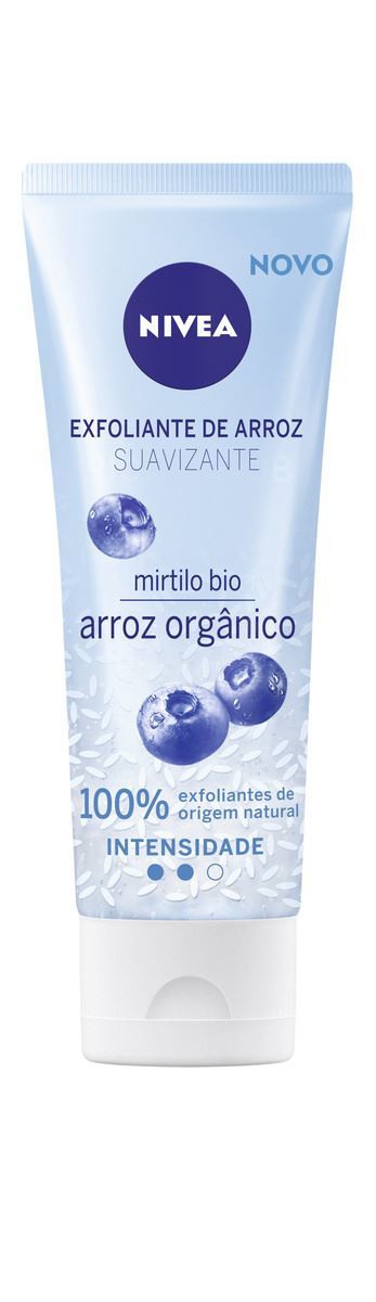 Social Exfoliante de arroz suavizante pele normal