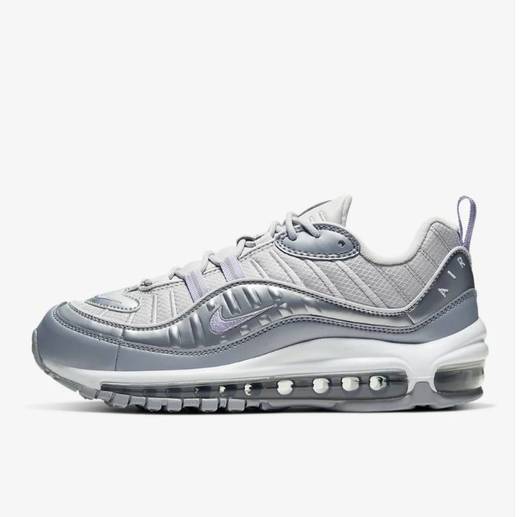 Nike W Air MAX 98, Zapatillas de Running para Mujer, Blanco