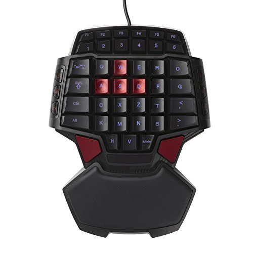 Lugar Delux T9 Mini teclado Gamer una mano