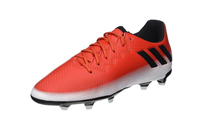 Moda adidas Messi 16.3 FG, Botas de fútbol Infantil, Rojo