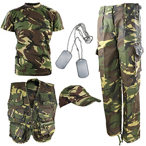 Place Kombat UK niños Kit del ejército DPM Camuflaje Explorer