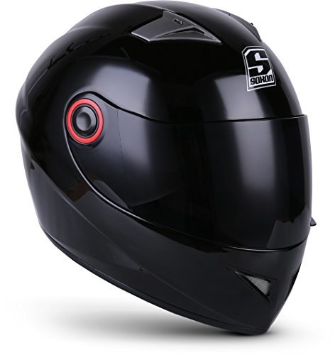 Place SOXON ST-666 Shiny Night · Sport Moto motocicleta Fullface-Helmet Urbano Casco Integrale