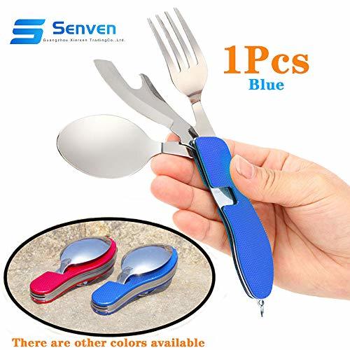 Place Senven® 4-en-1 Cubiertos Plegables