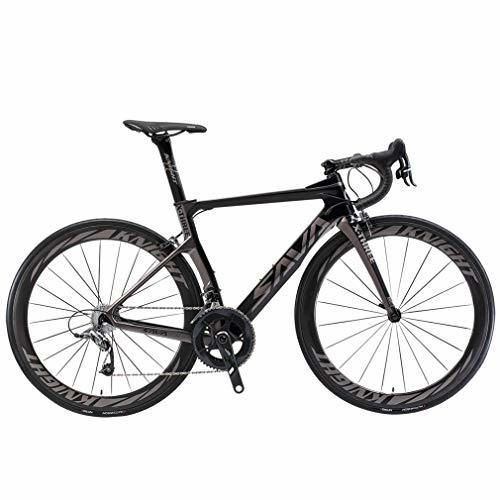 SAVADECK Phantom 2.0 700C Bicicleta de Carretera de Fibra de Carbono Shimano