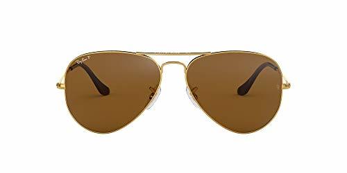 Place Ray-Ban Aviator RB 3025, Gafas de Sol Unisex, Marrón