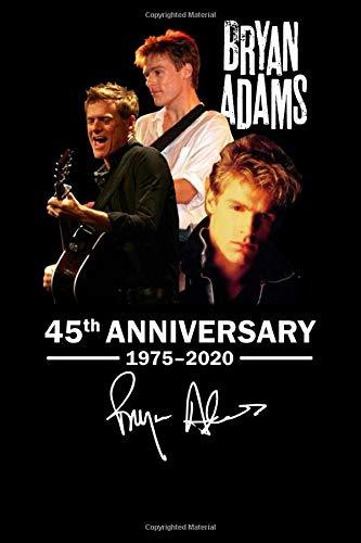 Books Bryan Adams 45th Anniversary 1975-2021